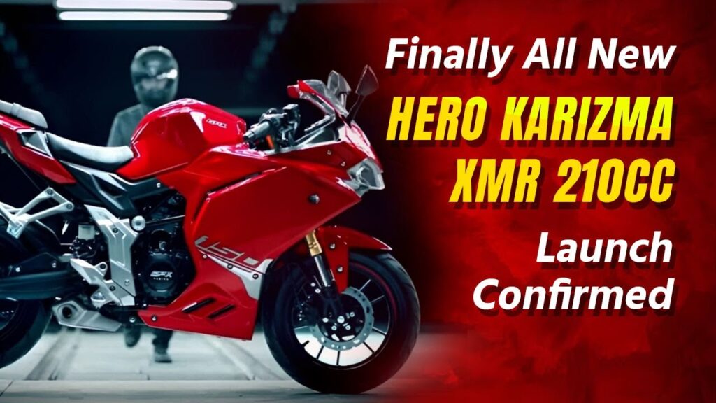 Hero’s sports bike is coming, Hero Karizma XMR 210 is going to be the class of all sports bikes.