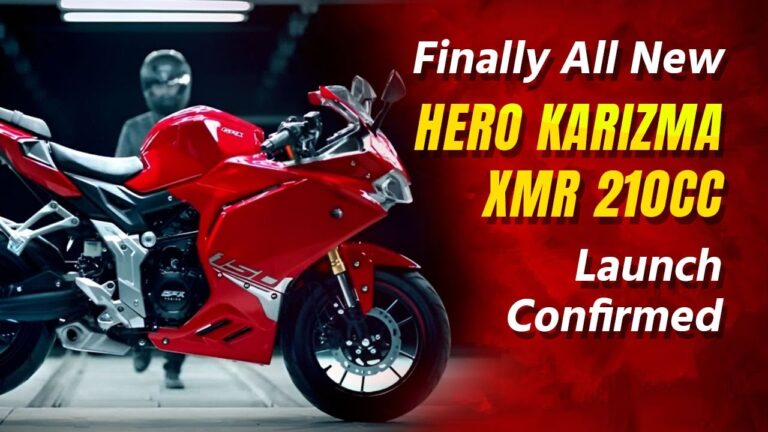 Hero’s sports bike is coming, Hero Karizma XMR 210 is going to be the class of all sports bikes.